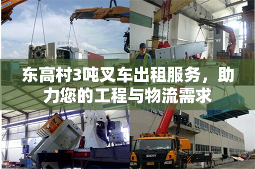 东高村3吨叉车出租服务，助力您的工程与物流需求