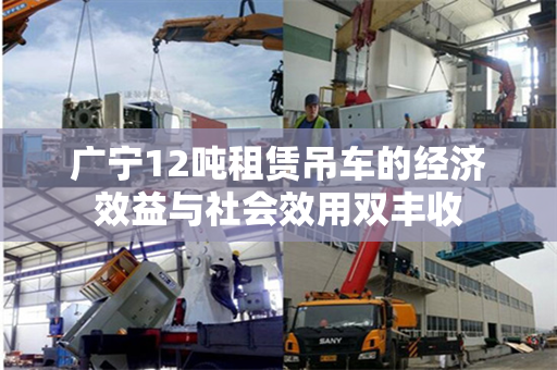 广宁12吨租赁吊车的经济效益与社会效用双丰收