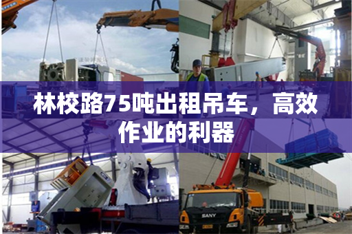 林校路75吨出租吊车，高效作业的利器