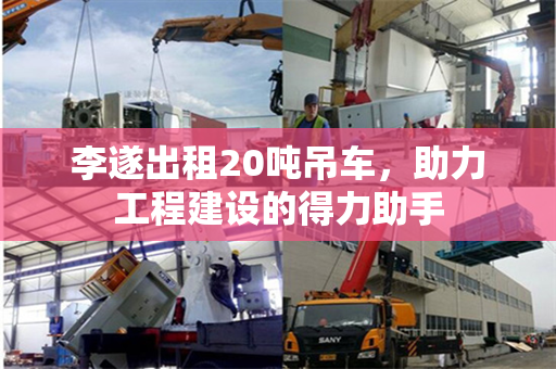 李遂出租20吨吊车，助力工程建设的得力助手