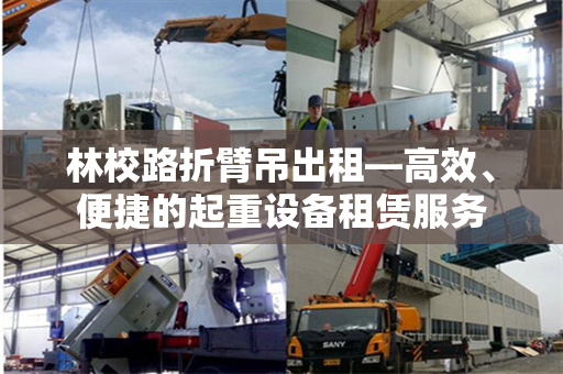 林校路折臂吊出租—高效、便捷的起重设备租赁服务