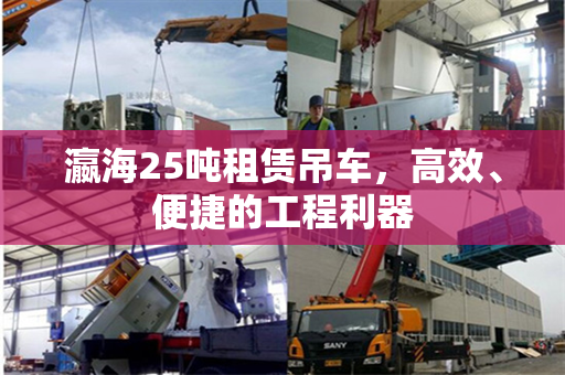 瀛海25吨租赁吊车，高效、便捷的工程利器