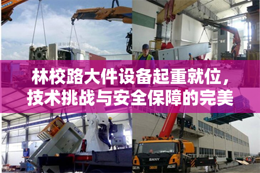 林校路大件设备起重就位，技术挑战与安全保障的完美融合