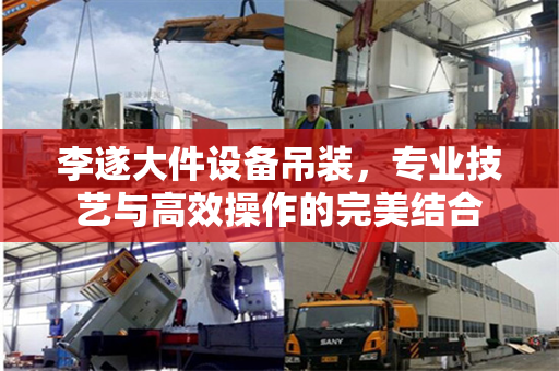 李遂大件设备吊装，专业技艺与高效操作的完美结合