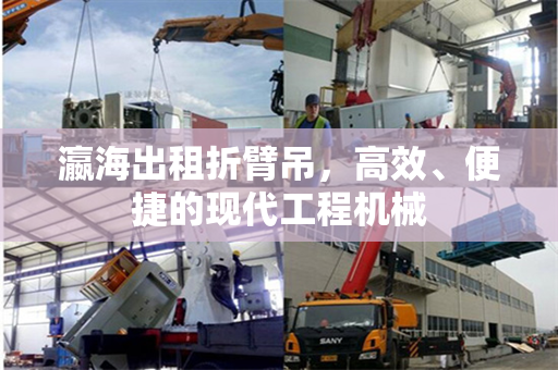 瀛海出租折臂吊，高效、便捷的现代工程机械