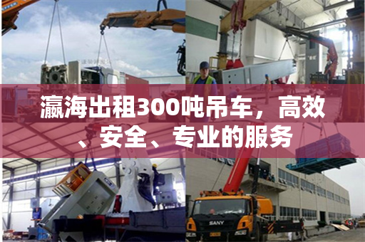 瀛海出租300吨吊车，高效、安全、专业的服务