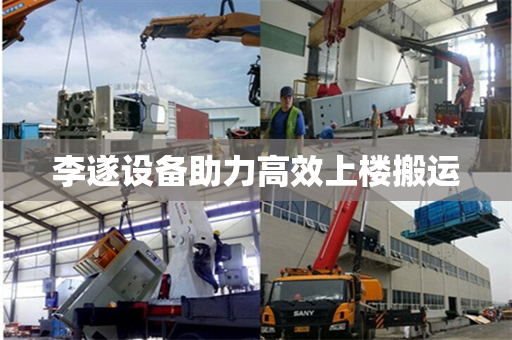 李遂设备助力高效上楼搬运