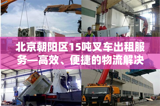 北京朝阳区15吨叉车出租服务—高效、便捷的物流解决方案