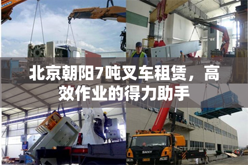 北京朝阳7吨叉车租赁，高效作业的得力助手