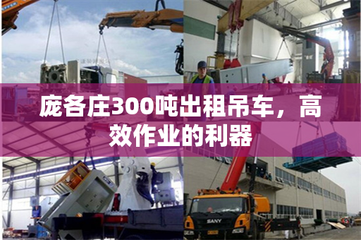 庞各庄300吨出租吊车，高效作业的利器
