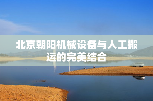 北京朝阳机械设备与人工搬运的完美结合