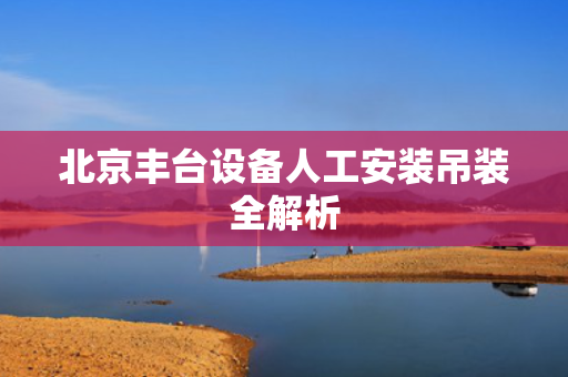 北京丰台设备人工安装吊装全解析