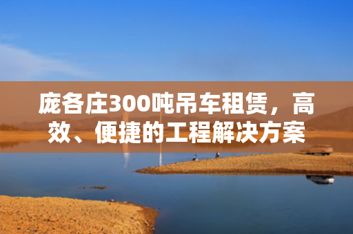 庞各庄300吨吊车租赁，高效、便捷的工程解决方案