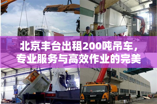 北京丰台出租200吨吊车,专业服务与高效作业的完美结合 北京丰台出租200吨吊车,专业服务与高效作业的完美结合