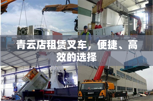 青云店租赁叉车，便捷、高效的选择