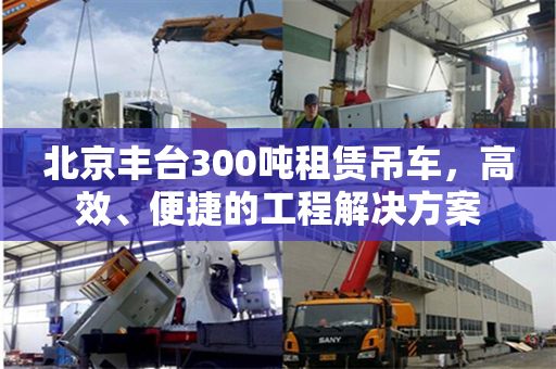 北京丰台300吨租赁吊车,高效、便捷的工程解决方案 北京丰台300吨租赁吊车,高效、便捷的工程解决方案