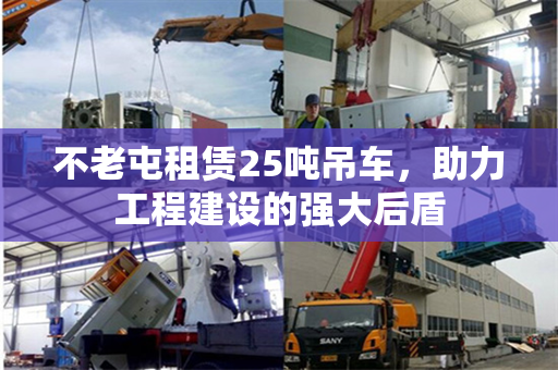 不老屯租赁25吨吊车,助力工程建设的强大后盾