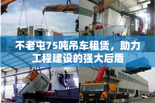 不老屯75吨吊车租赁,助力工程建设的强大后盾