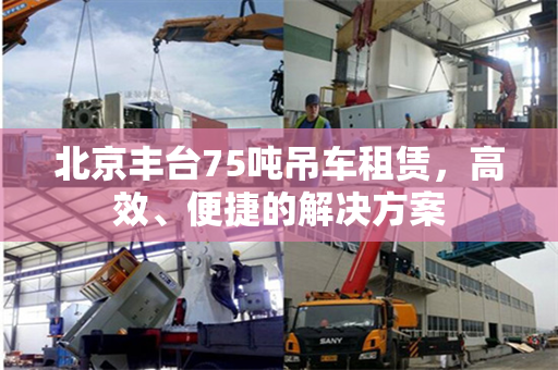 北京丰台75吨吊车租赁，高效、便捷的解决方案