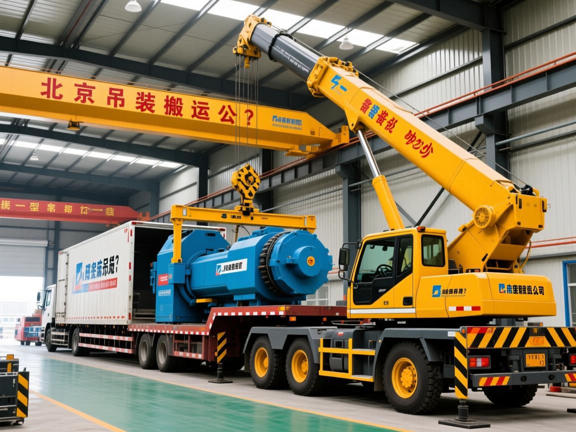 北京机床吊装搬运公司怎么选？大型设备装卸价格一般多少钱？