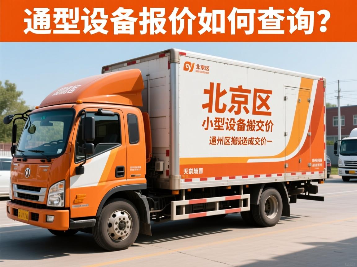 北京小型设备搬运成交价_通州区小型设备搬运报价如何查询？