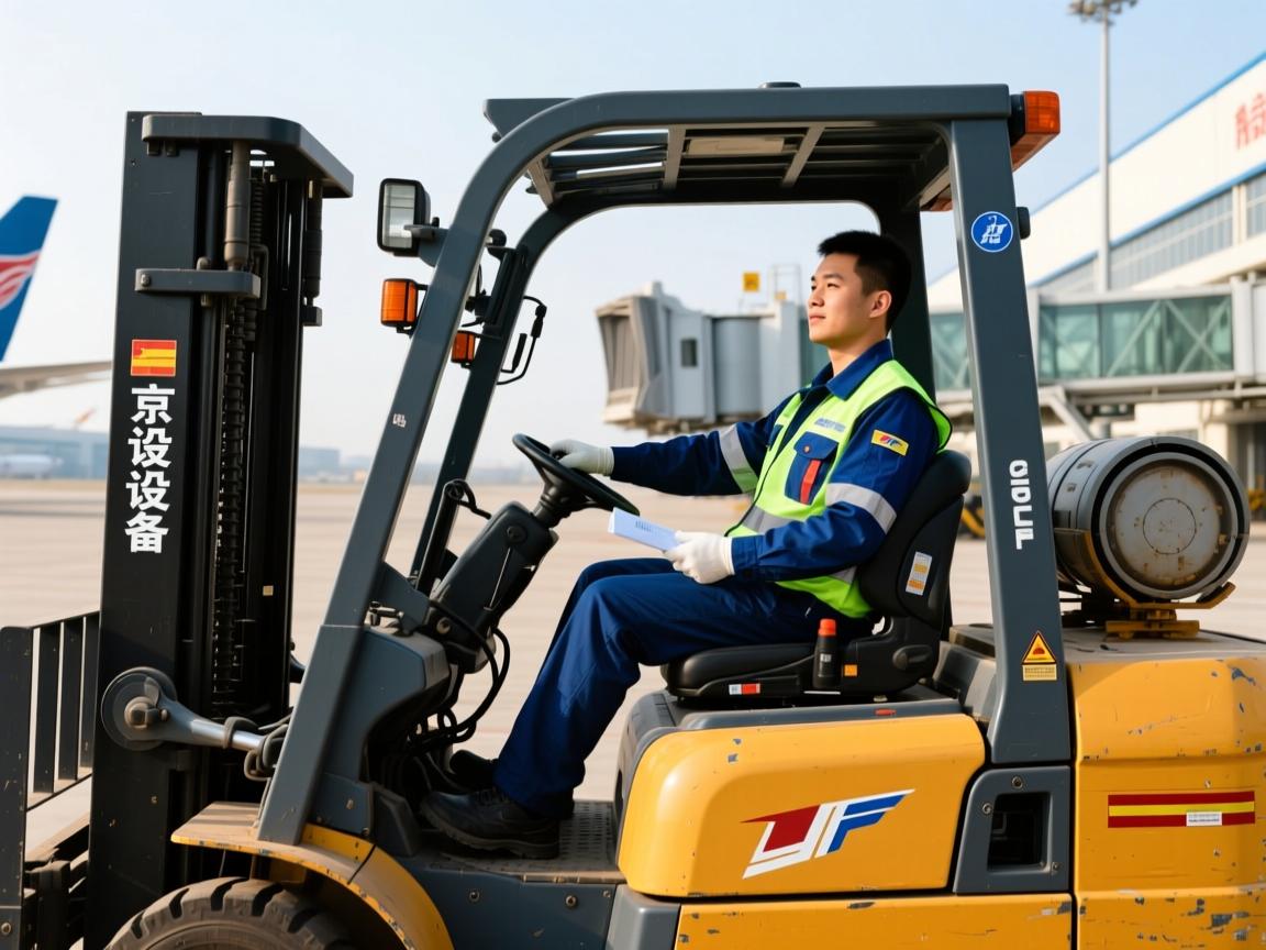 北京设备搬运工厂招聘,新手如何应聘机场叉车司机岗位?