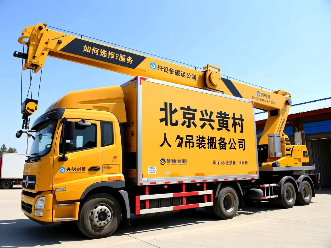 北京大兴黄村设备搬运公司：如何选择专业设备人工吊装搬运服务？_新手必看指南！