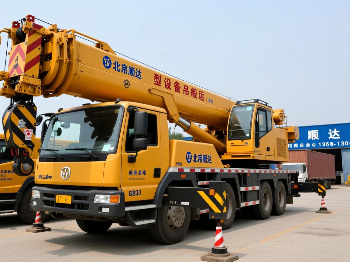 北京顺达设备起重搬运：大型设备吊装搬运该如何操作？_吊车租赁吊装8吨-130吨有哪些注意事项？