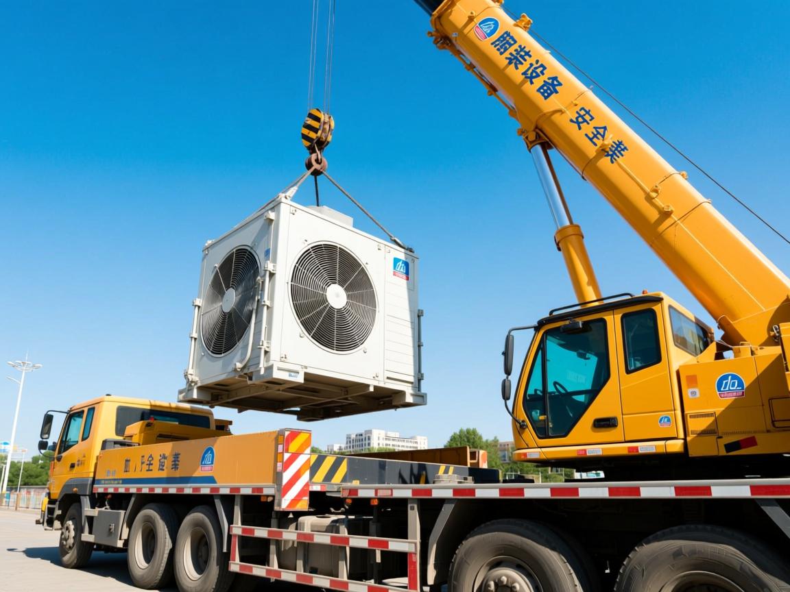 北京起重吊装设备搬运：大型设备如何安全搬运？中央空调机组吊装需注意什么？