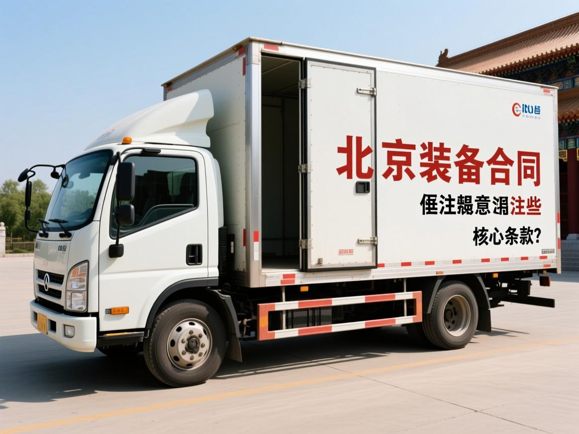北京设备搬运合同需要注意哪些核心条款？