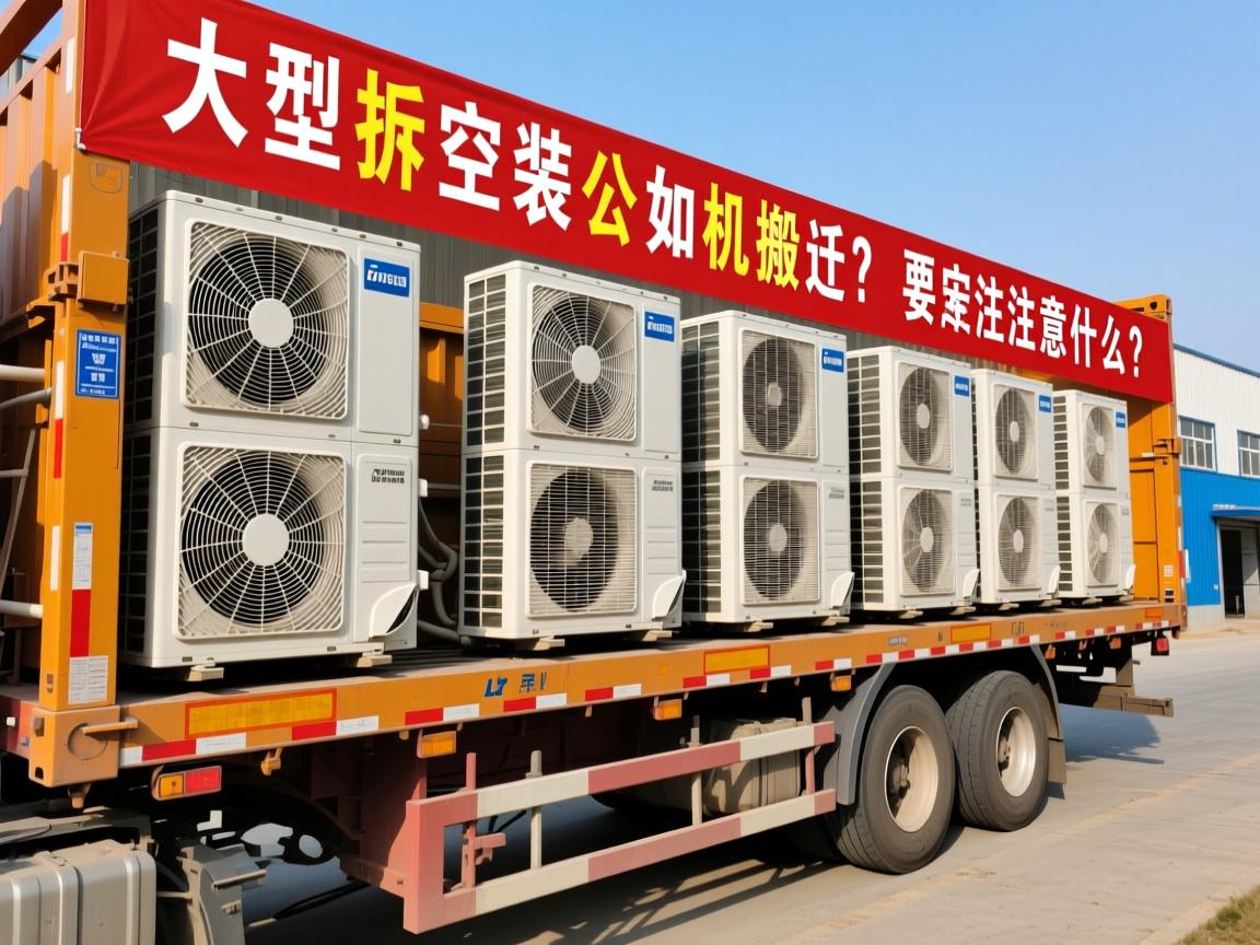 北京设备拆装搬运公司：大型空调机组如何安全搬运？机床搬迁要注意什么？