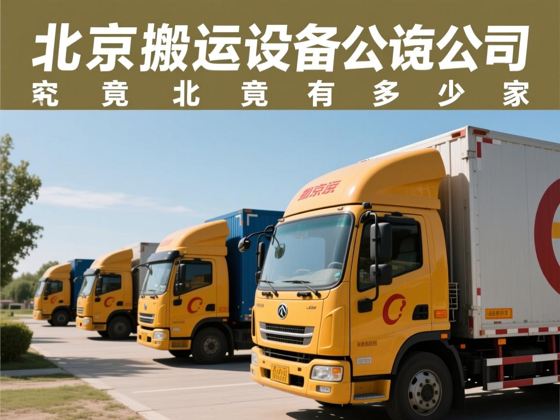 北京搬运设备公司究竟有多少家？