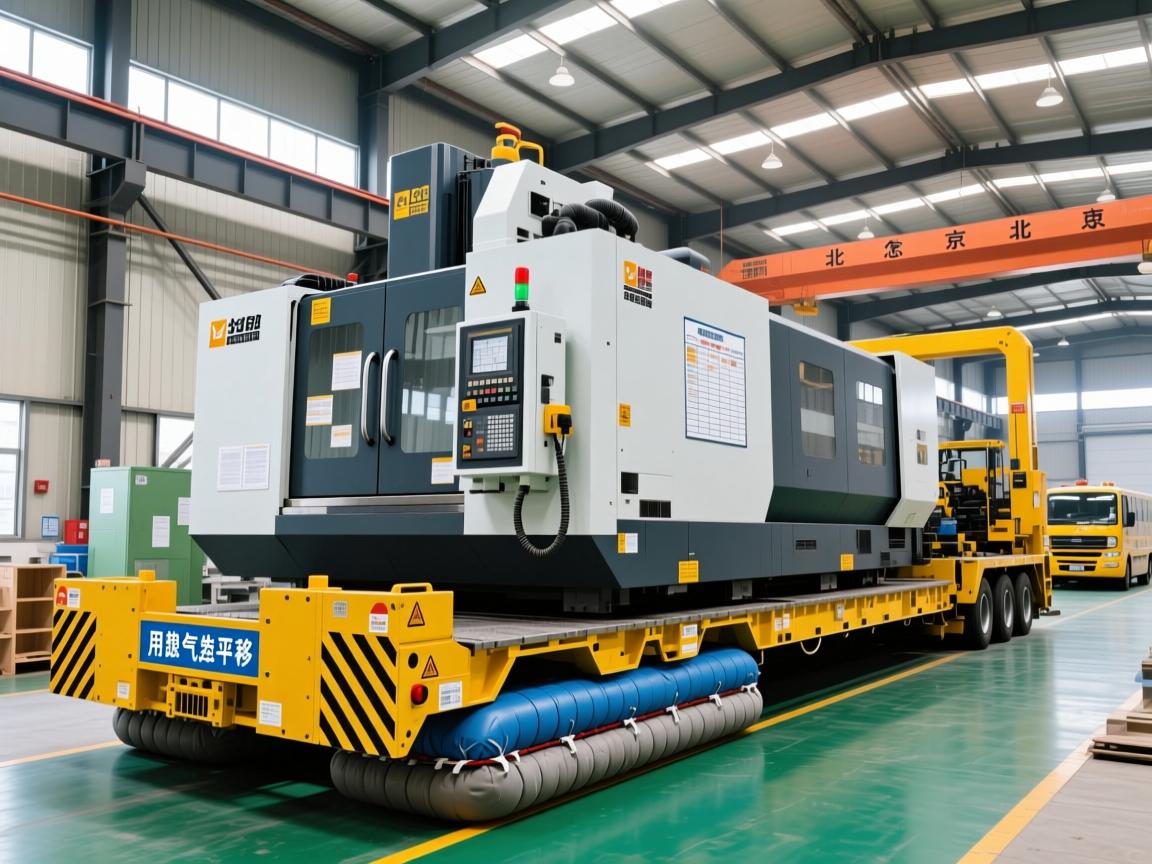 有台大型加工中心要在北京厂房内平移,用气垫搬运怎么收费,有价格表参考吗?