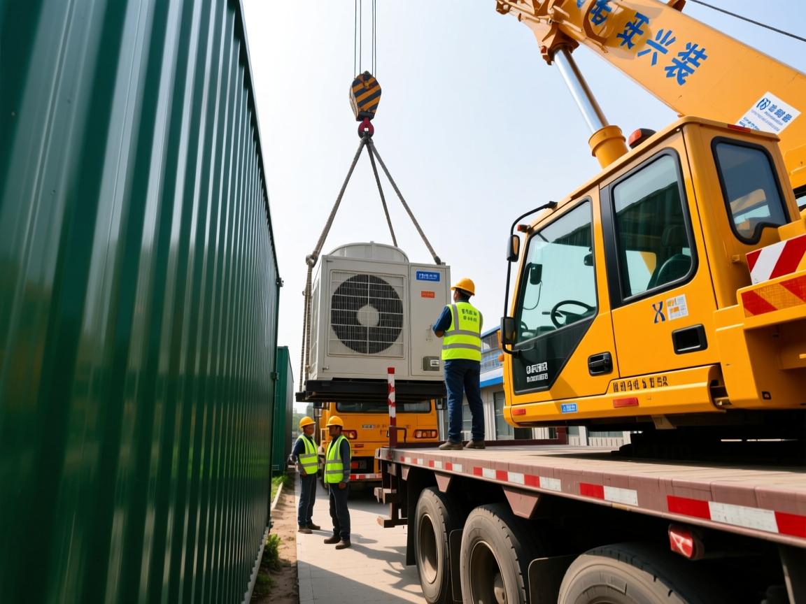 北京大兴设备吊装搬运：狭窄区如何安全作业？冷水机组吊装有哪些要点？