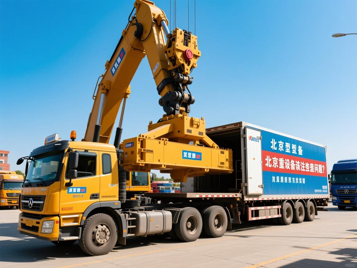 北京重型设备搬运该注意哪些问题？