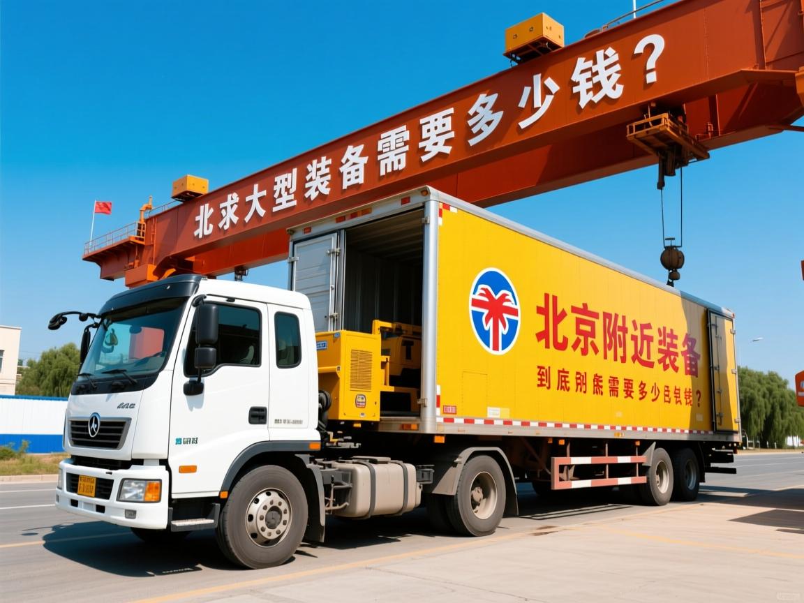 北京附近大型设备搬运到底需要多少钱？