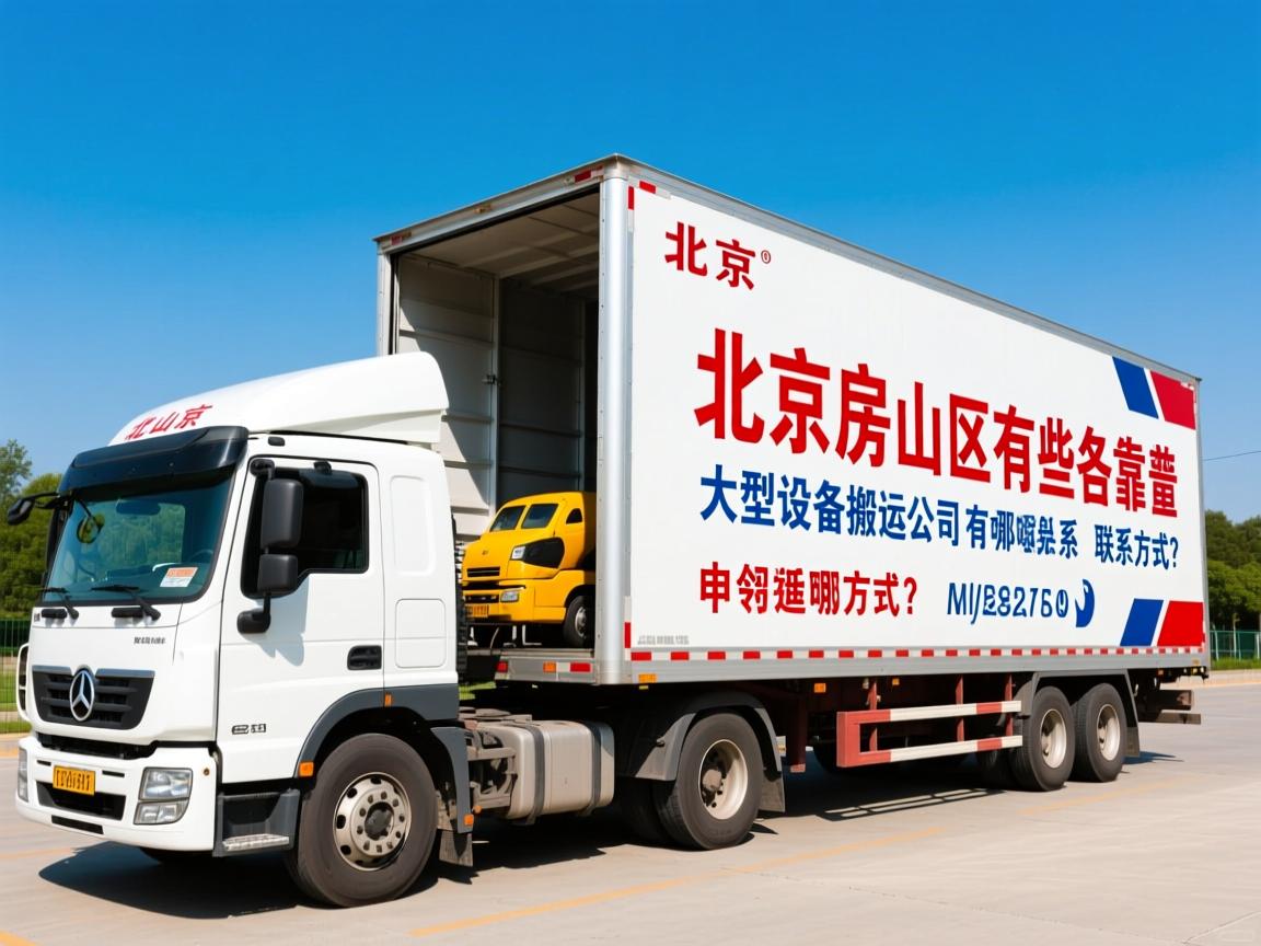 北京房山区有哪些靠谱的大型设备搬运公司联系方式？