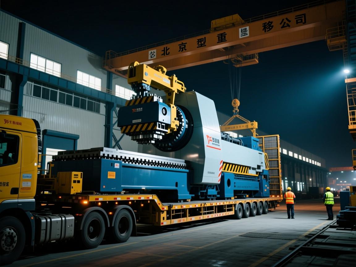 北京车间设备搬运公司重型机床移位方案？夜间作业减少停产影响方法？