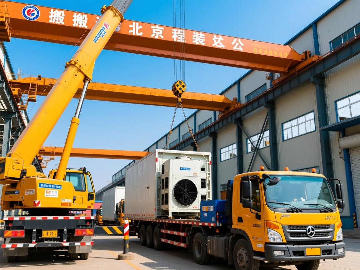 北京设备吊装工程公司怎么选？工厂搬迁吊装注意事项与冷水机组吊装全解析