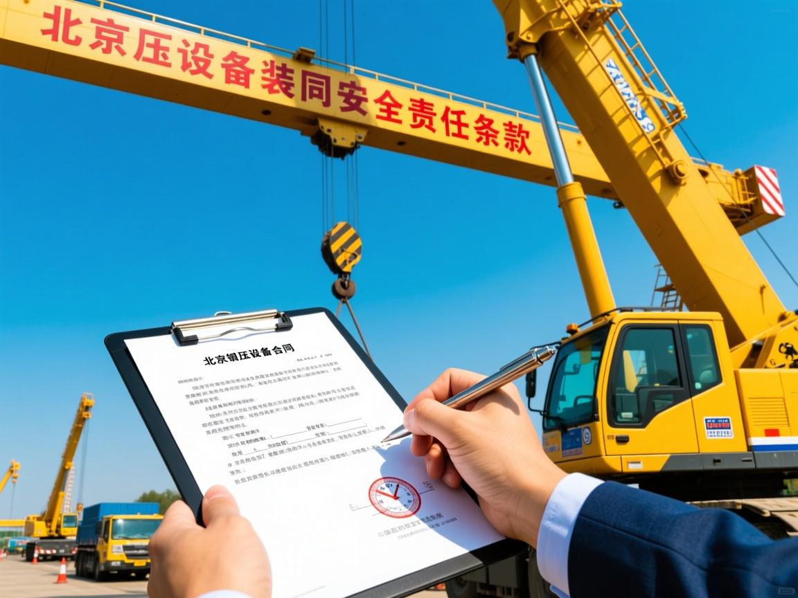 北京锻压设备吊装合同安全责任条款怎么签才能避免纠纷? 北京锻压设备吊装合同安全责任条款怎么签才能避免纠纷?