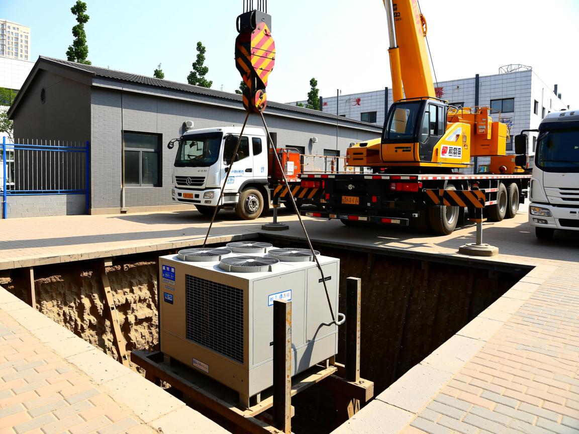 北京西城区设备吊装搬运，如何确保设备下坑就位万无一失？_西城区冷水机组搬运公司有哪些专业解决方案？