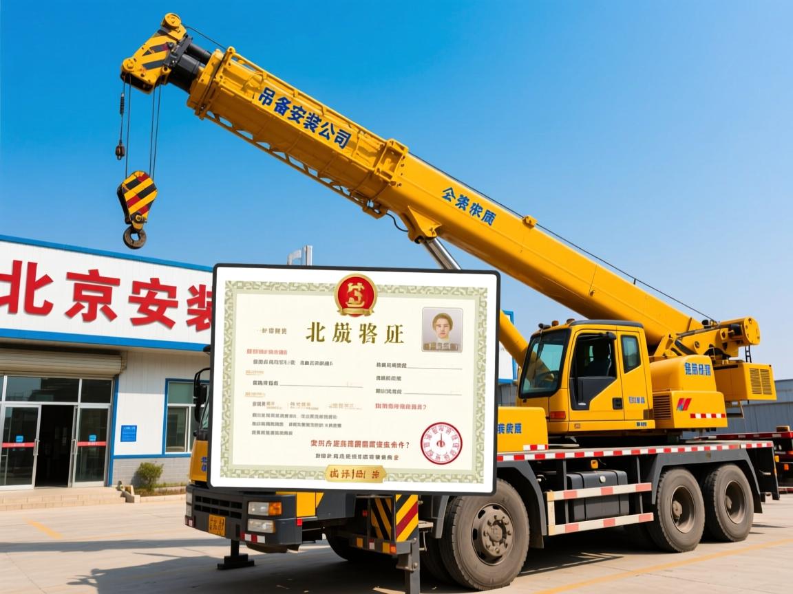 北京设备吊装安装公司,资质办理需要哪些条件？如何选择靠谱服务商？