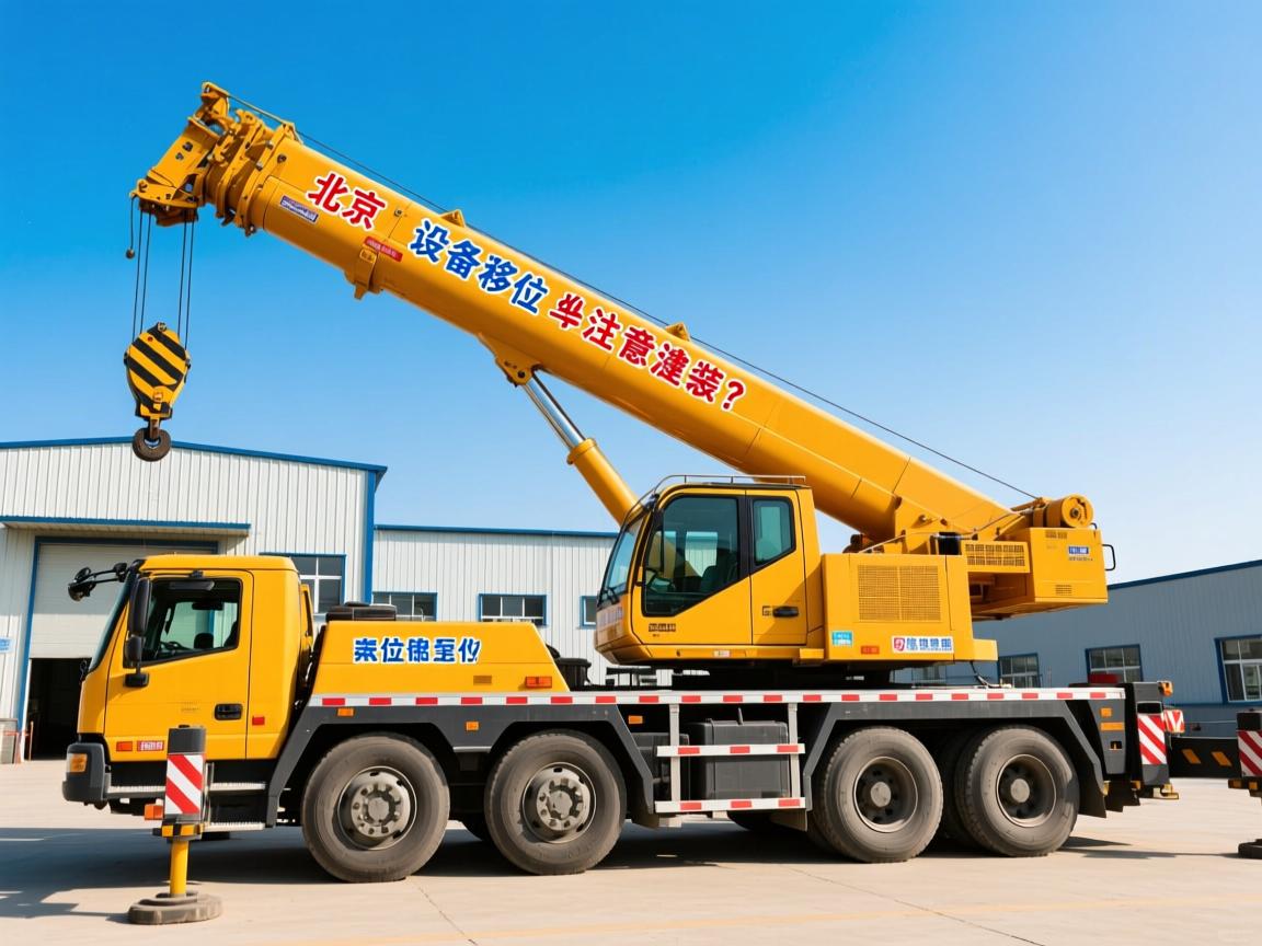 北京设备移位吊装公司怎么选？北京大型设备移位吊装需要注意哪些关键问题？