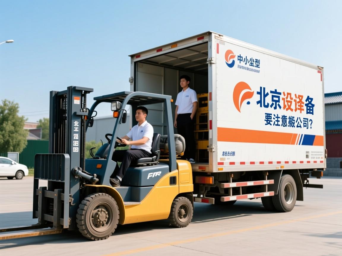 北京中小型设备搬运：如何选择靠谱的小型设备搬运公司？要注意哪些细节？