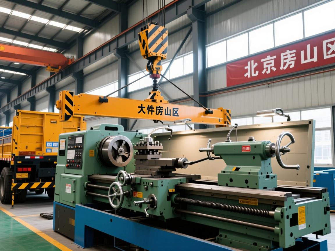 北京房山区设备吊装搬运安装，车床机组吊装就位如何选择专业公司_大件搬运搬迁流程有哪些注意事项？