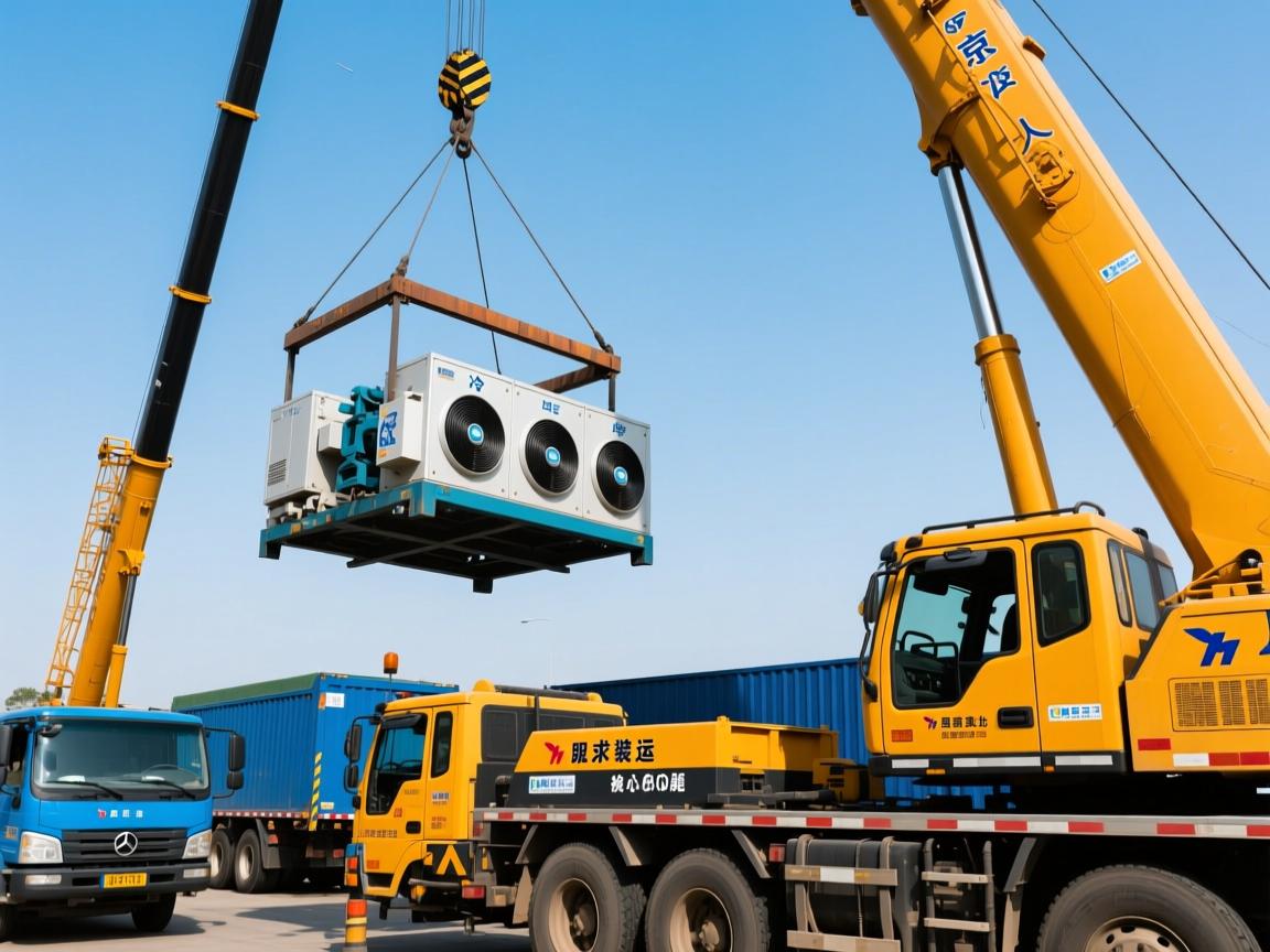 北京人工设备吊装搬运，冷水机组吊装搬运需要注意哪些核心问题？