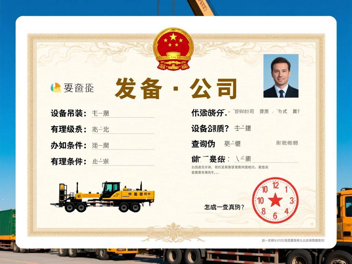 北京设备吊装公司资质,等级如何划分？办理条件是什么,怎么查询真伪？