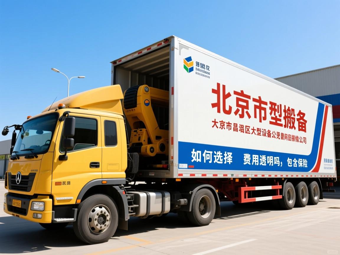 北京市昌平区大型设备搬运公司,如何选择，费用透明吗，包含保险吗？