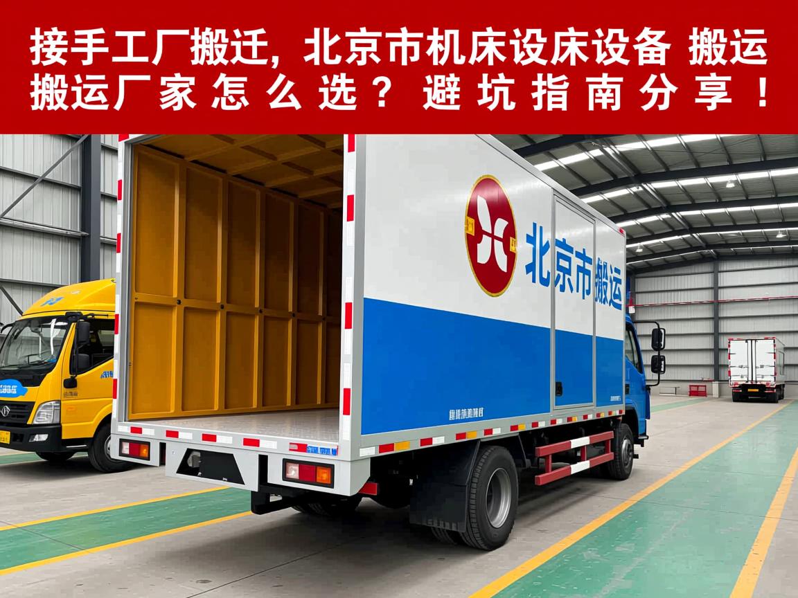 刚接手工厂搬迁，北京市机床设备搬运厂家怎么选？避坑指南分享！