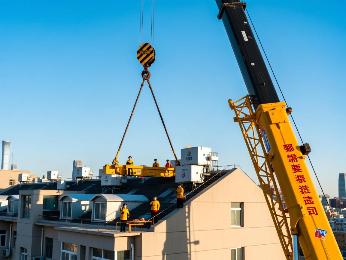 北京楼顶设备吊装需要注意哪些安全事项？如何选择靠谱的吊装服务公司？